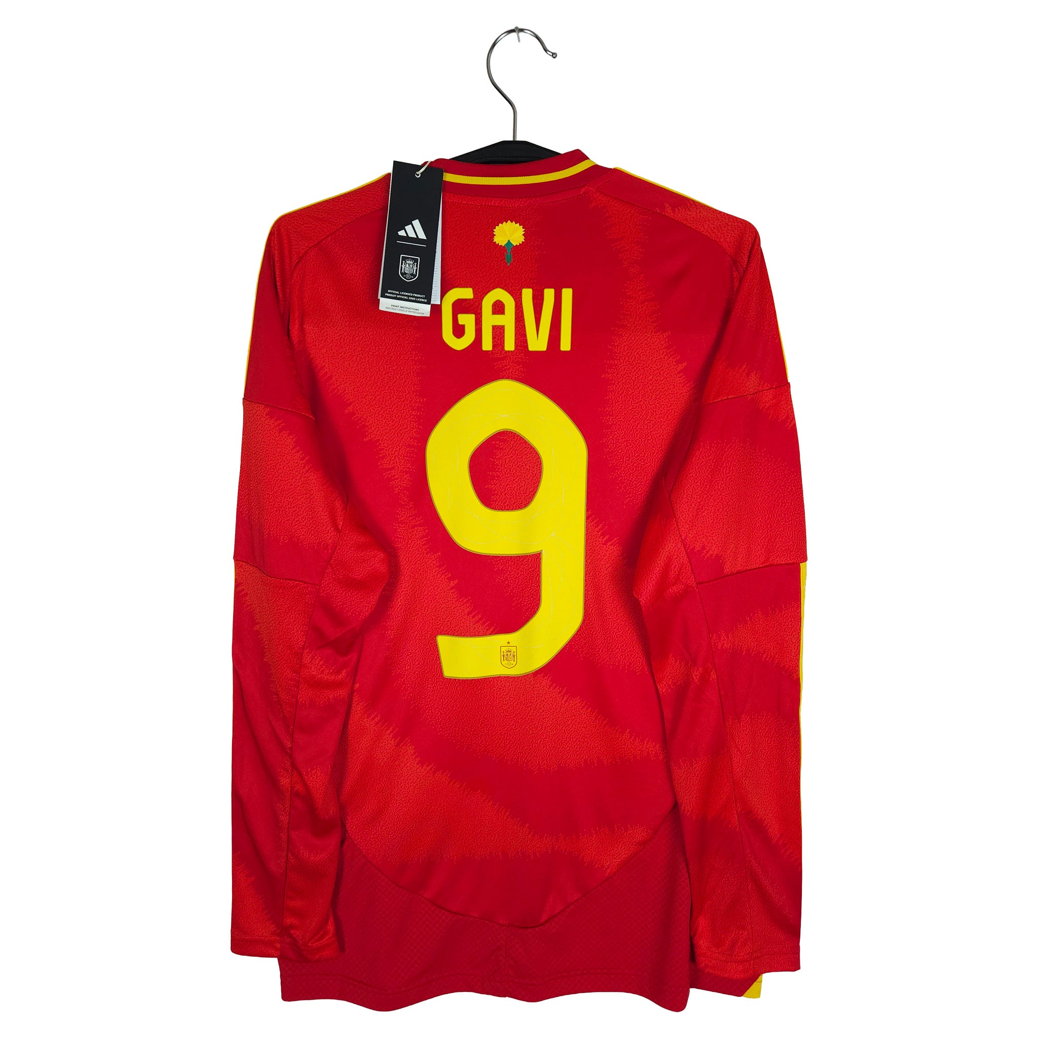 Spain 2024-25 Home Football Shirt | Gavi