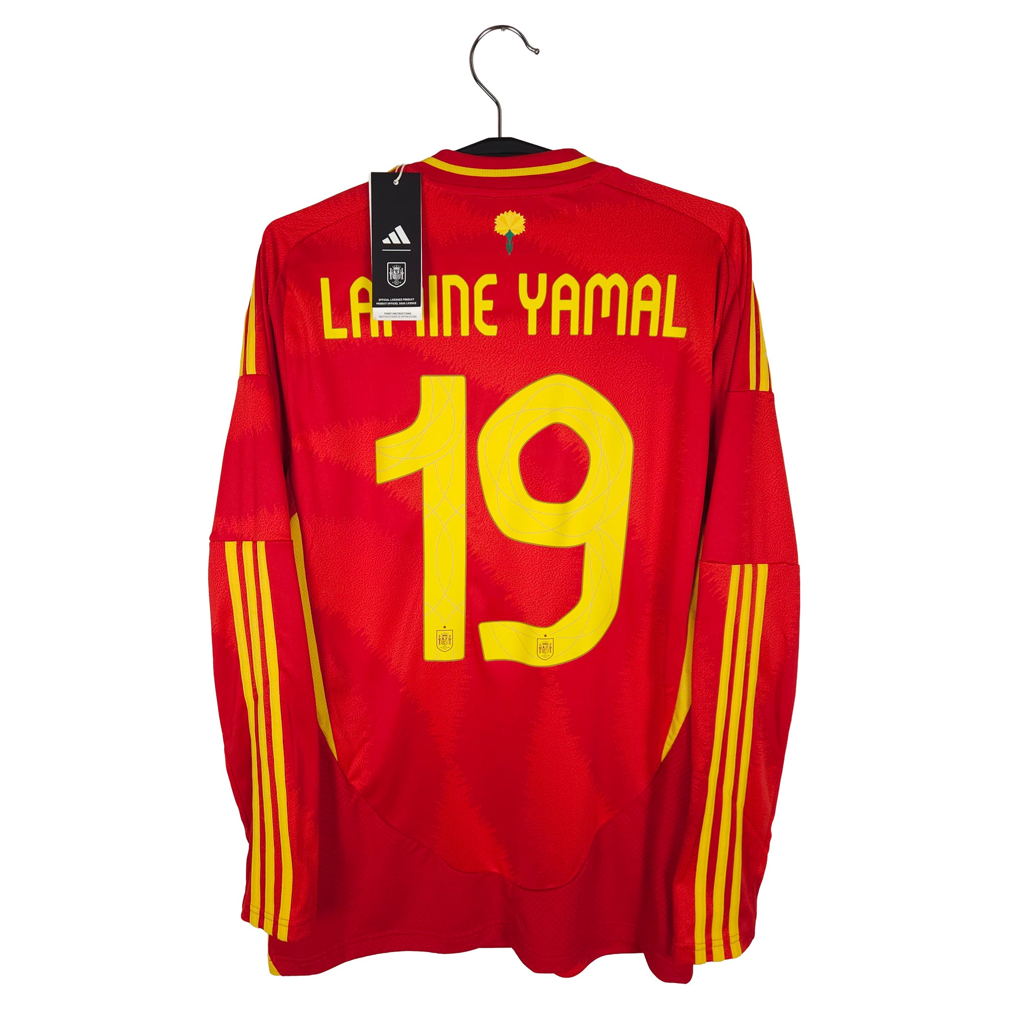 Spain 2024-25 Home Football Shirt | Lamine Yamal