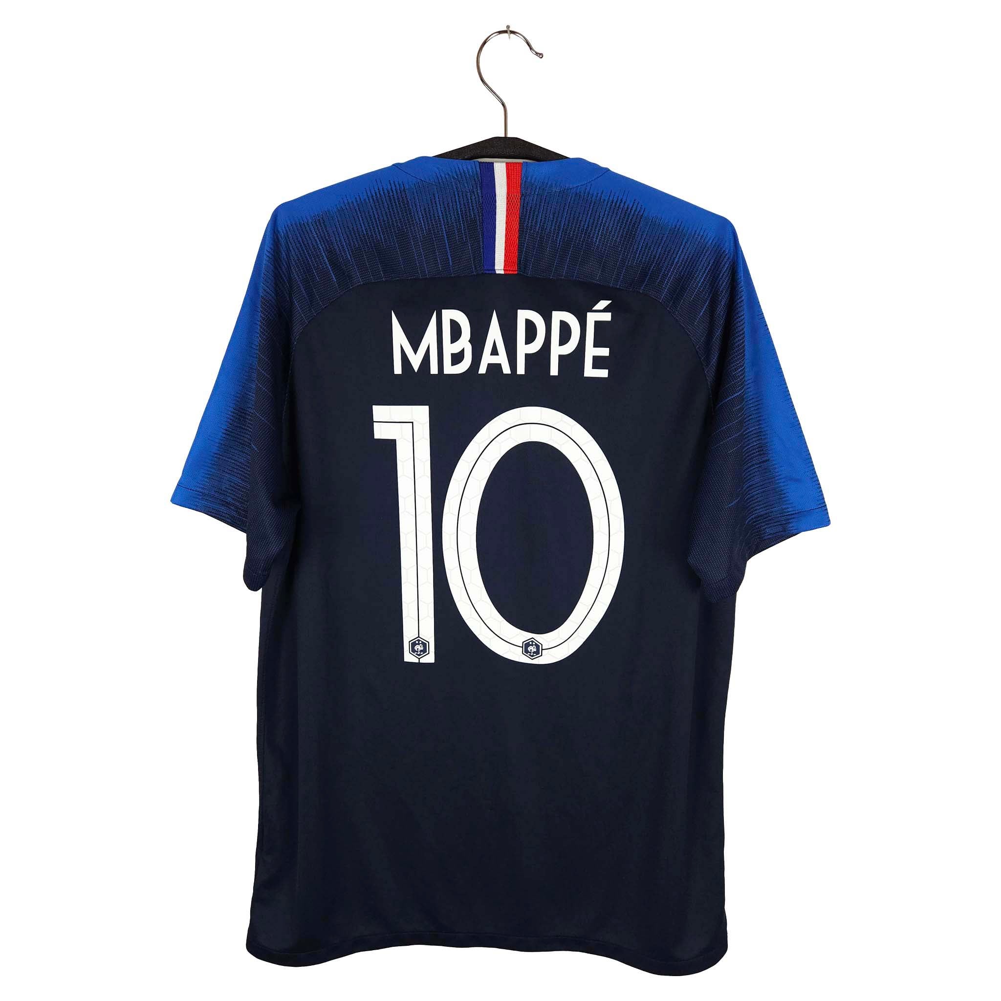 France Home Shirt 2018-19 Mbappe