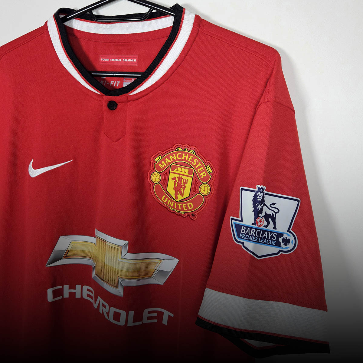 English clubs football shirts collection