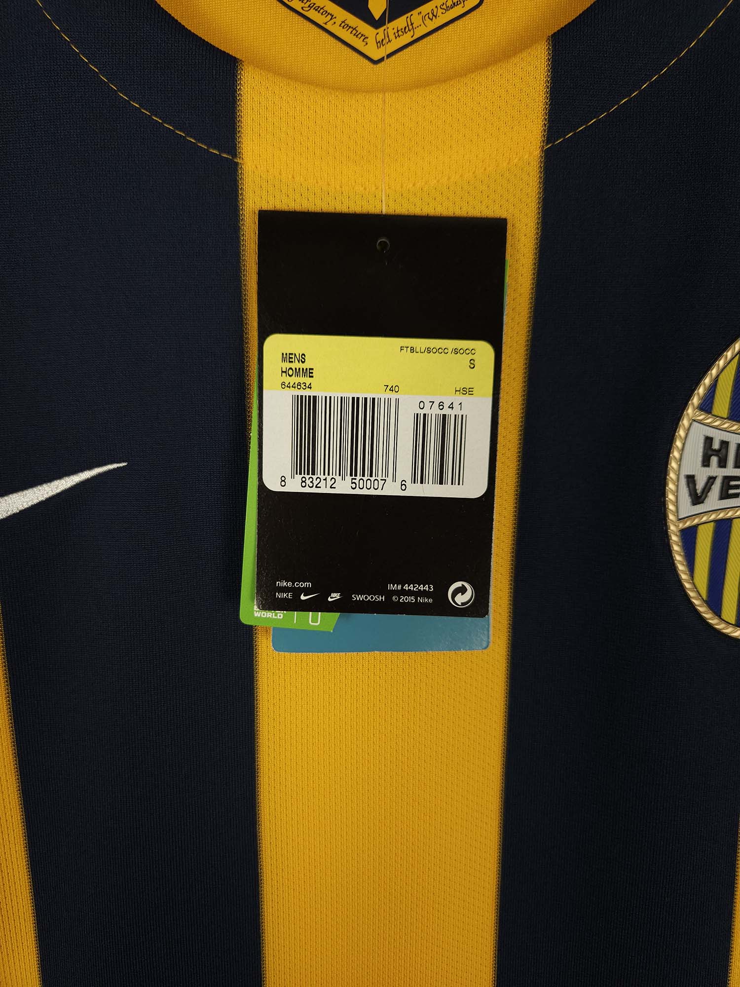 2015-16 Hellas Verona Home Shirt