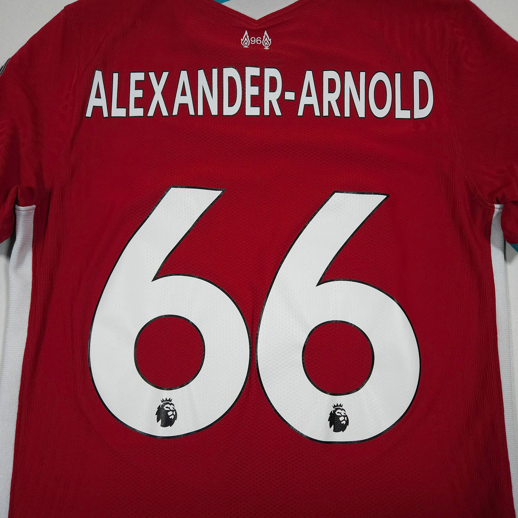 Liverpool Home Shirt 2020-21 – Authentic – Alexander-Arnold #66 – S