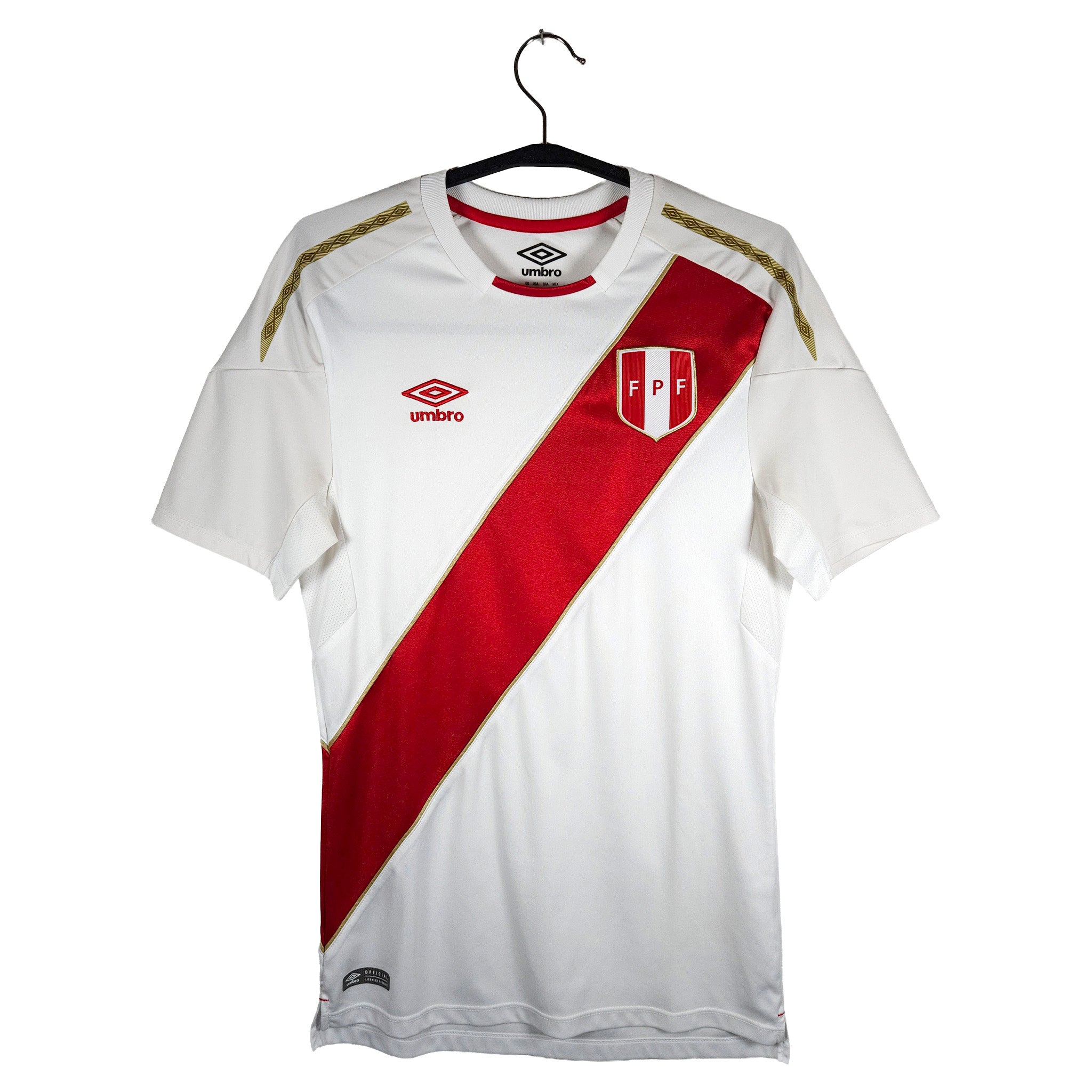 2018 Peru Home Shirt front view