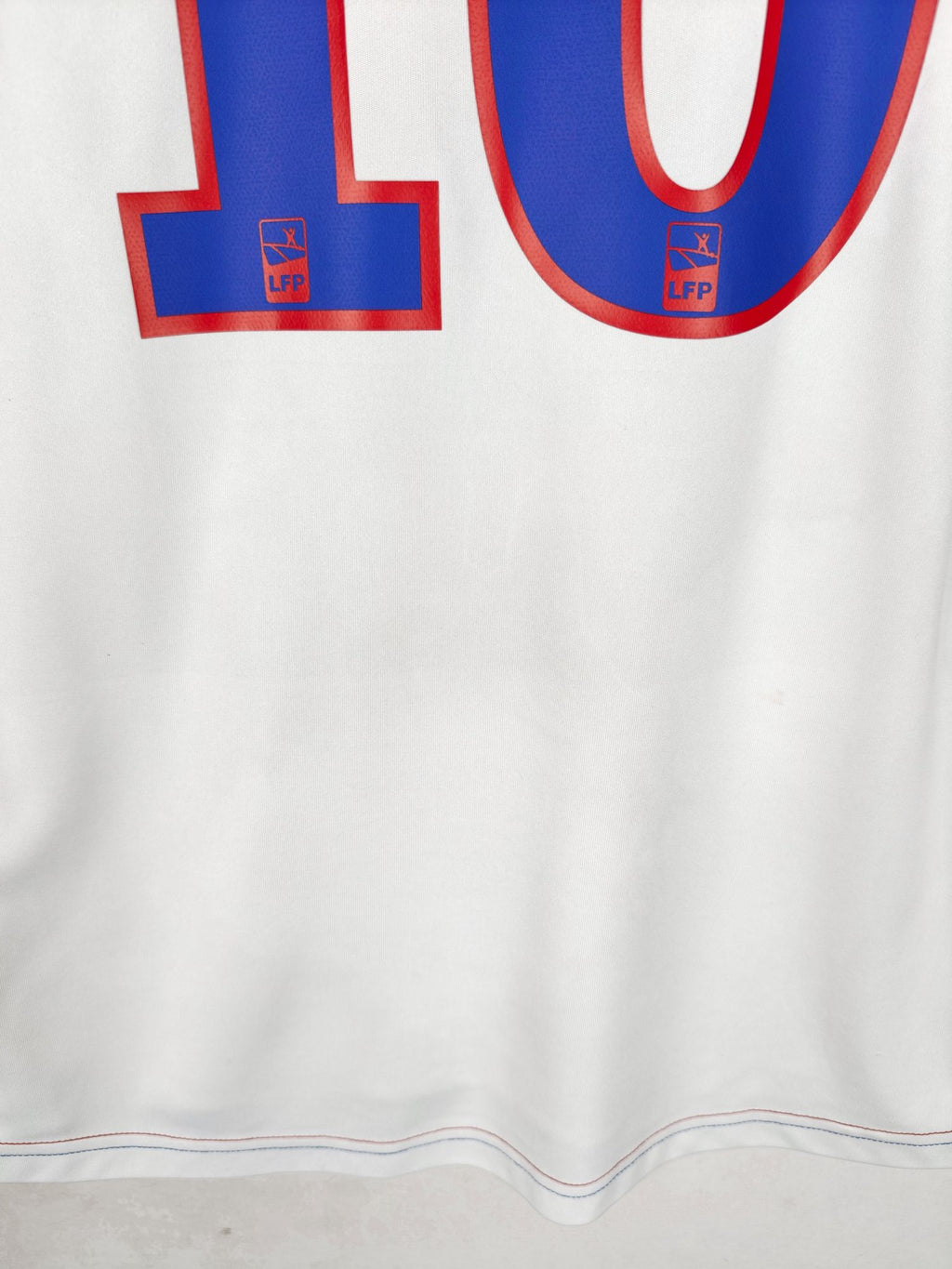 2013-14 Olympique Lyon Home Shirt Lacazette #10 - detailed view