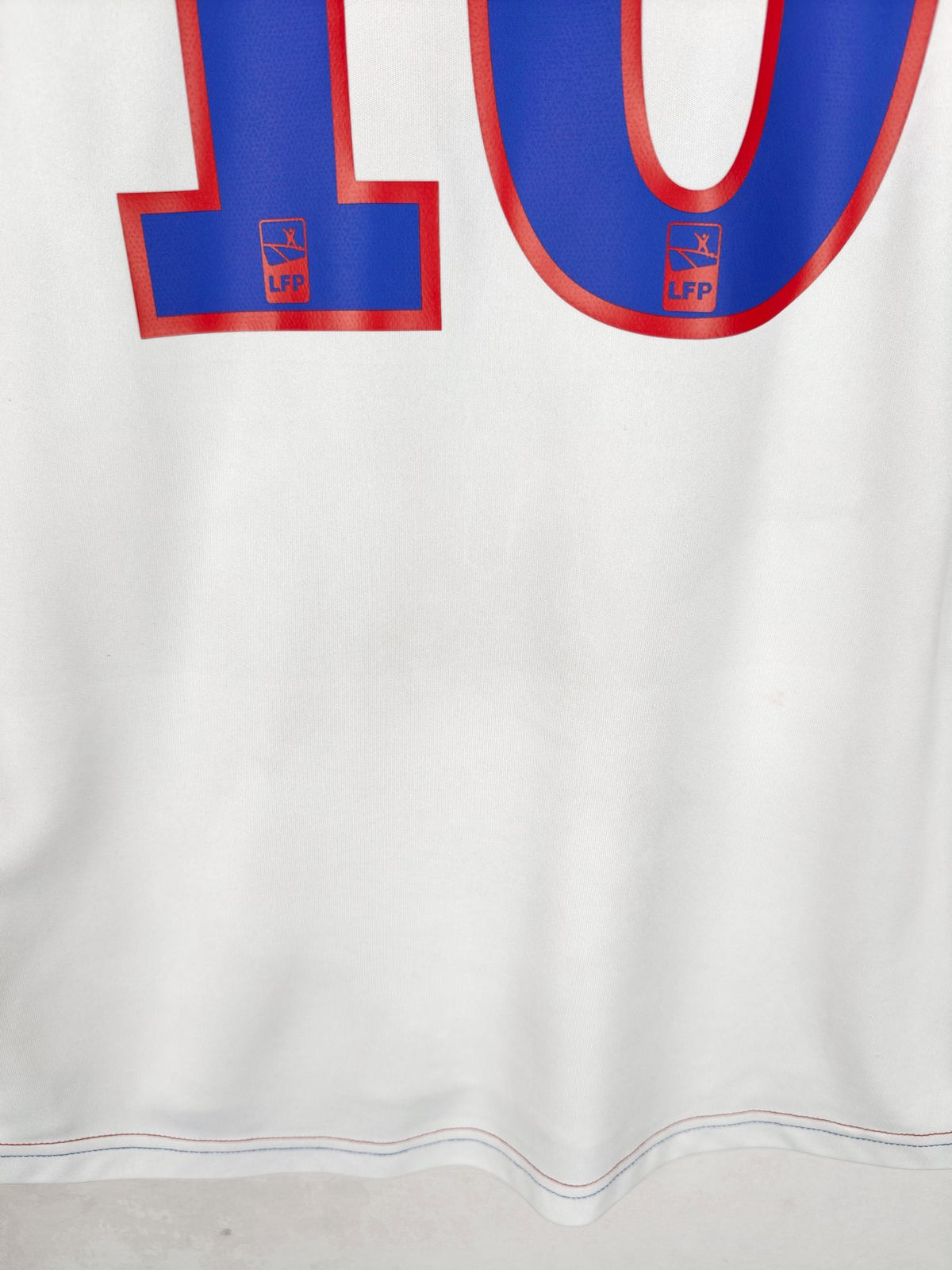 2013-14 Olympique Lyon Home Shirt Lacazette #10 - detailed view