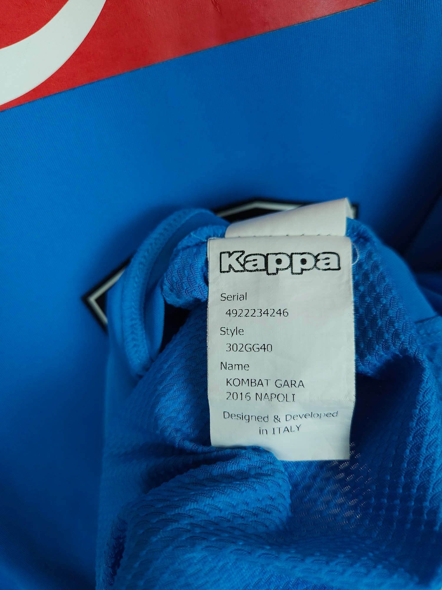 2015-16 Napoli Authentic Home Shirt