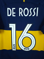 2019-20 Boca Juniors Home Shirt De Rossi #16 - detailed view