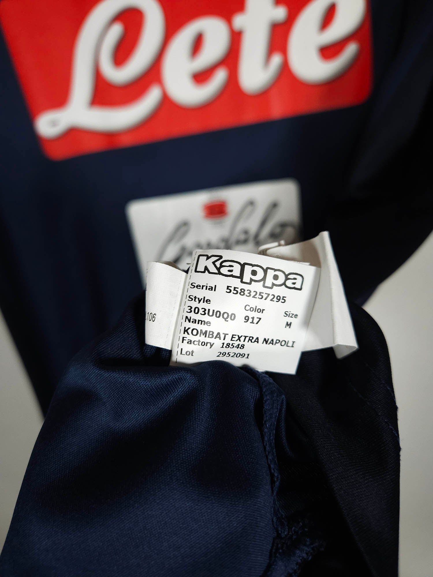 2017-18 Napoli Away Shirt