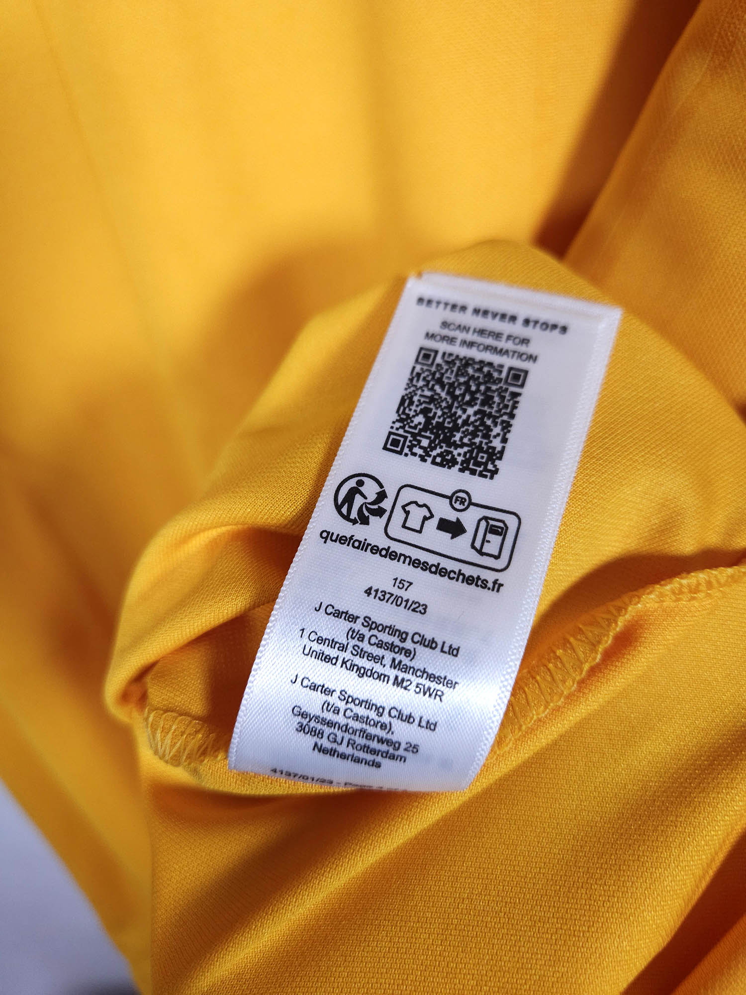 2023-24 Wolverhampton Wanderers Authentic Home Shirt