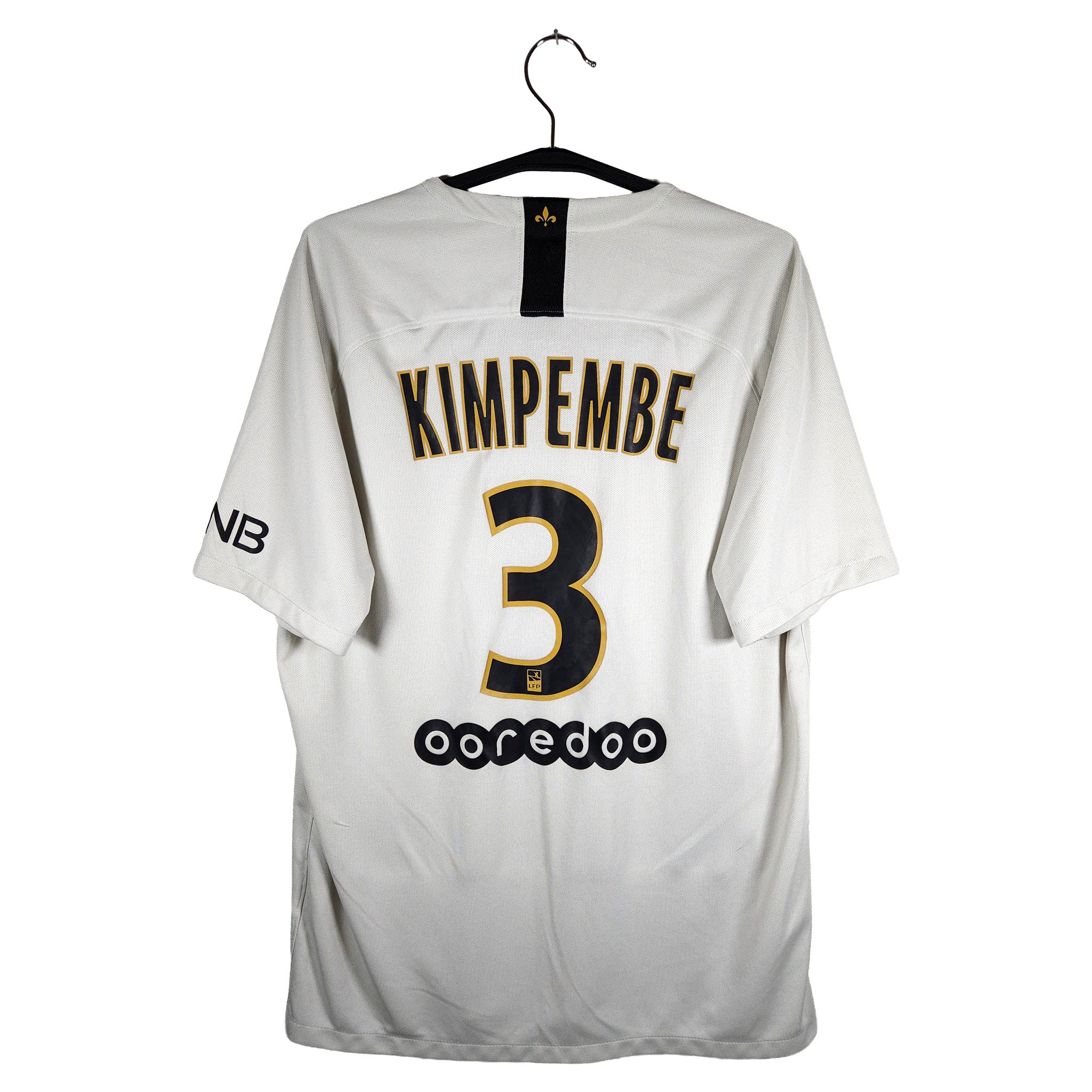 2018-19 Paris Saint-Germain Away Shirt Kimpembe #3 back view