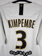 2018-19 Paris Saint-Germain Away Shirt Kimpembe #3 - detailed view