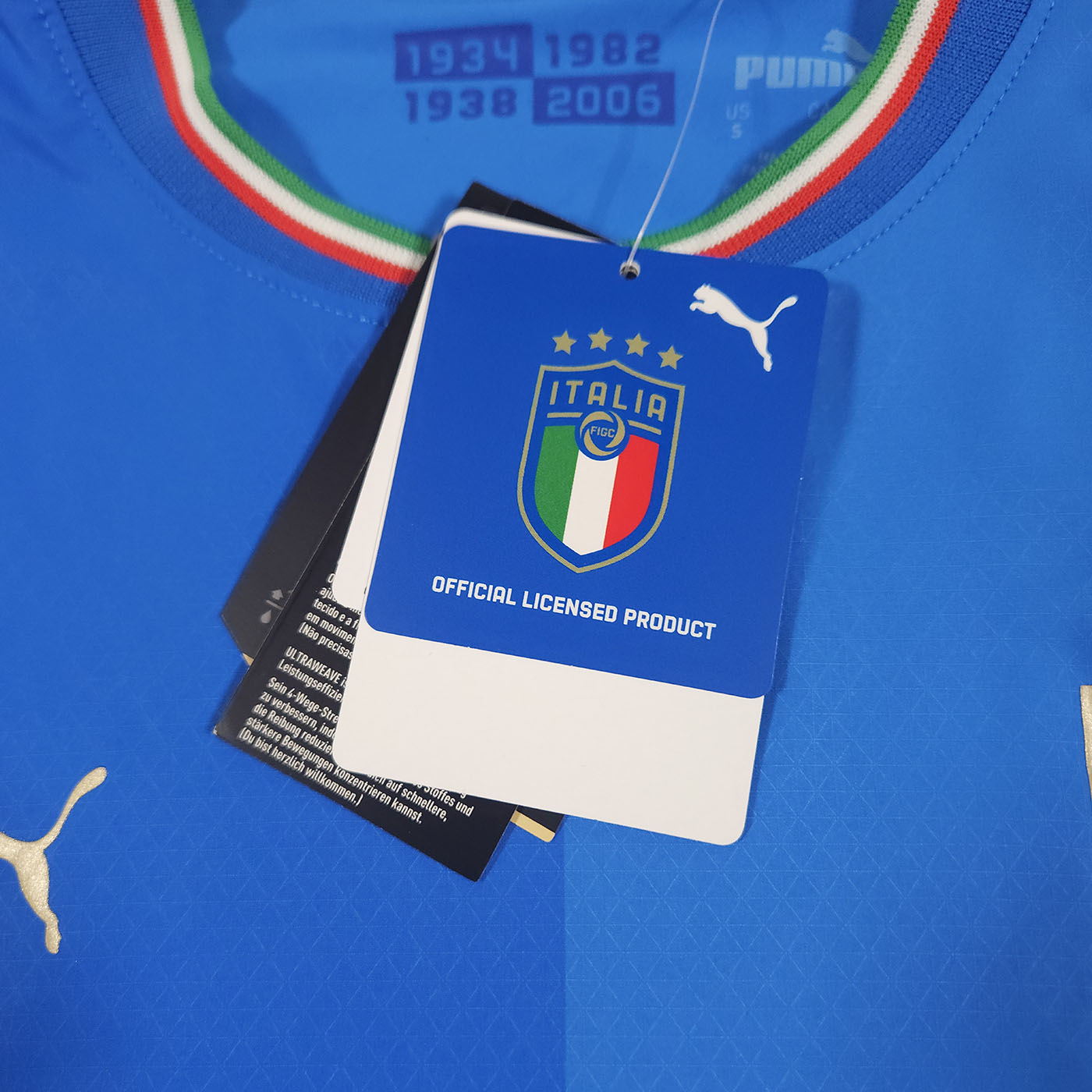Italy Home Shirt 2022 – Authentic – S