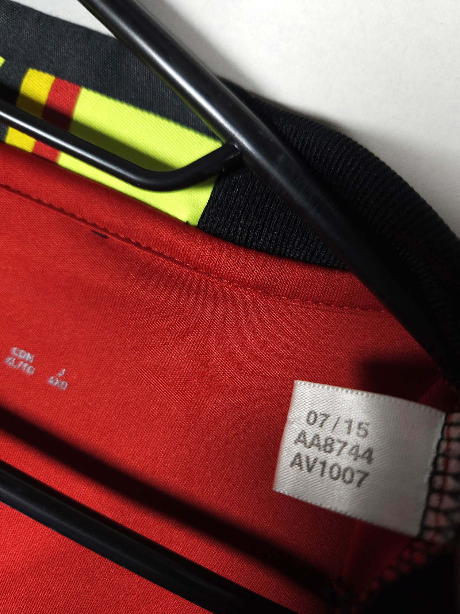 2016-17 Belgium Home Shirt detailed view 6