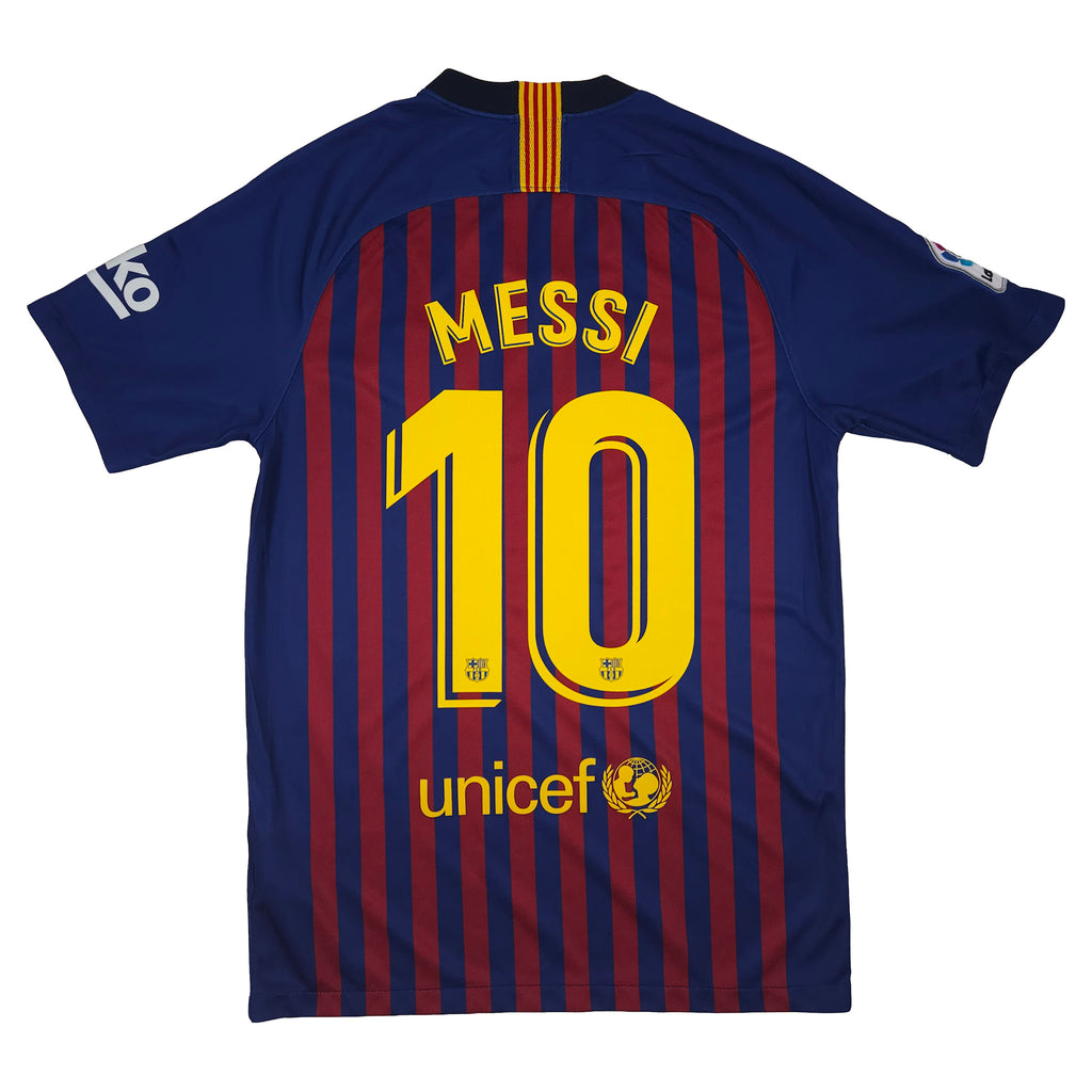 Barcelona Home Shirt 2018-19 – Messi #10 – S