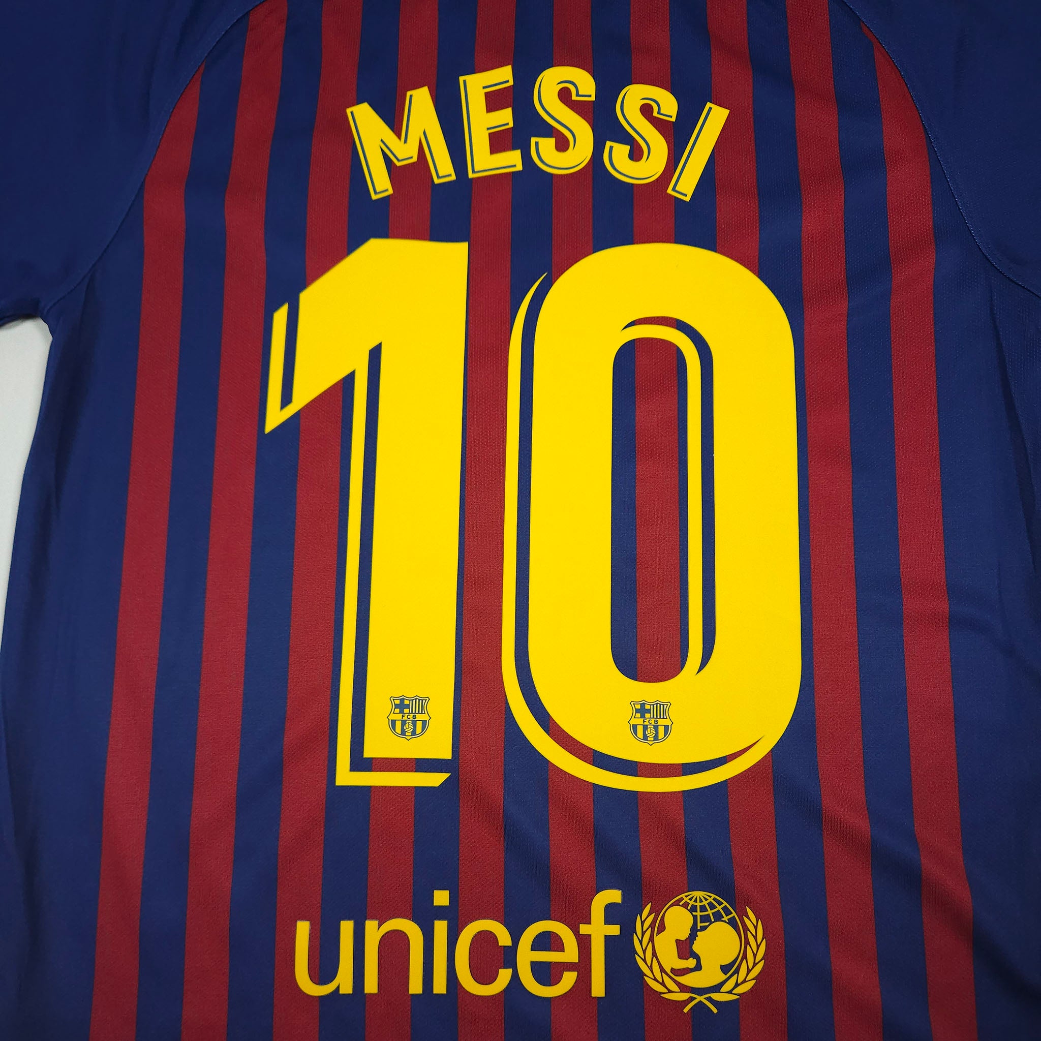 Barcelona Home Shirt 2018-19 – Messi #10 – S