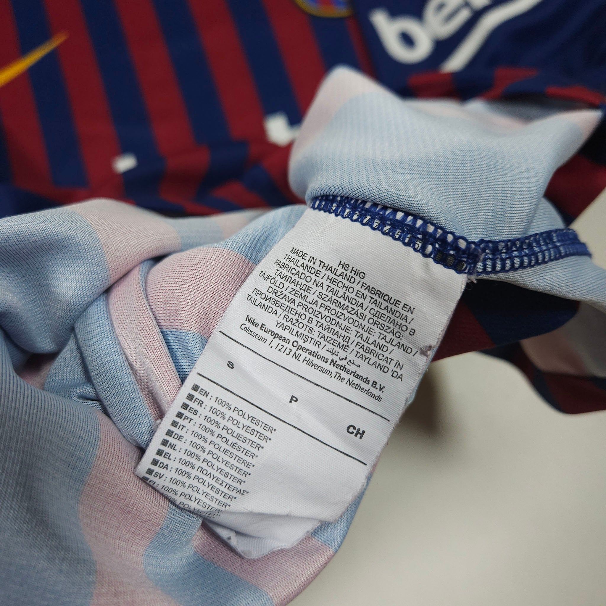 Barcelona Home Shirt 2018-19 – Messi #10 – S