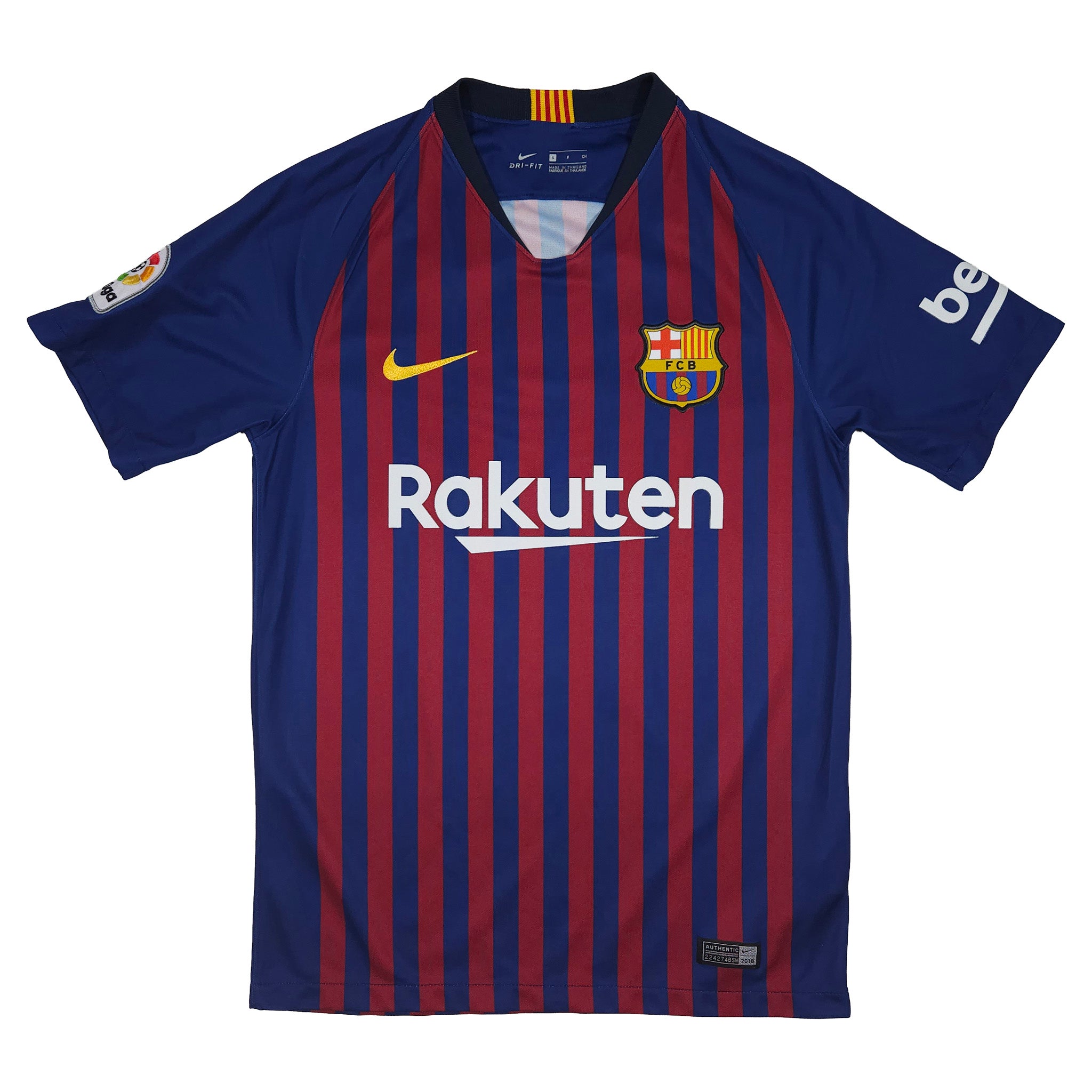 Barcelona Home Shirt 2018-19 – Messi #10 – S
