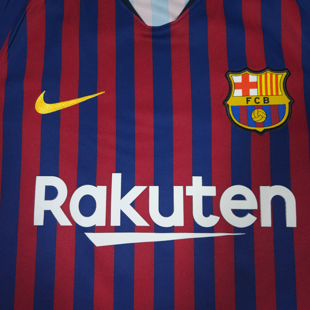 Barcelona Home Shirt 2018-19 – Messi #10 – S