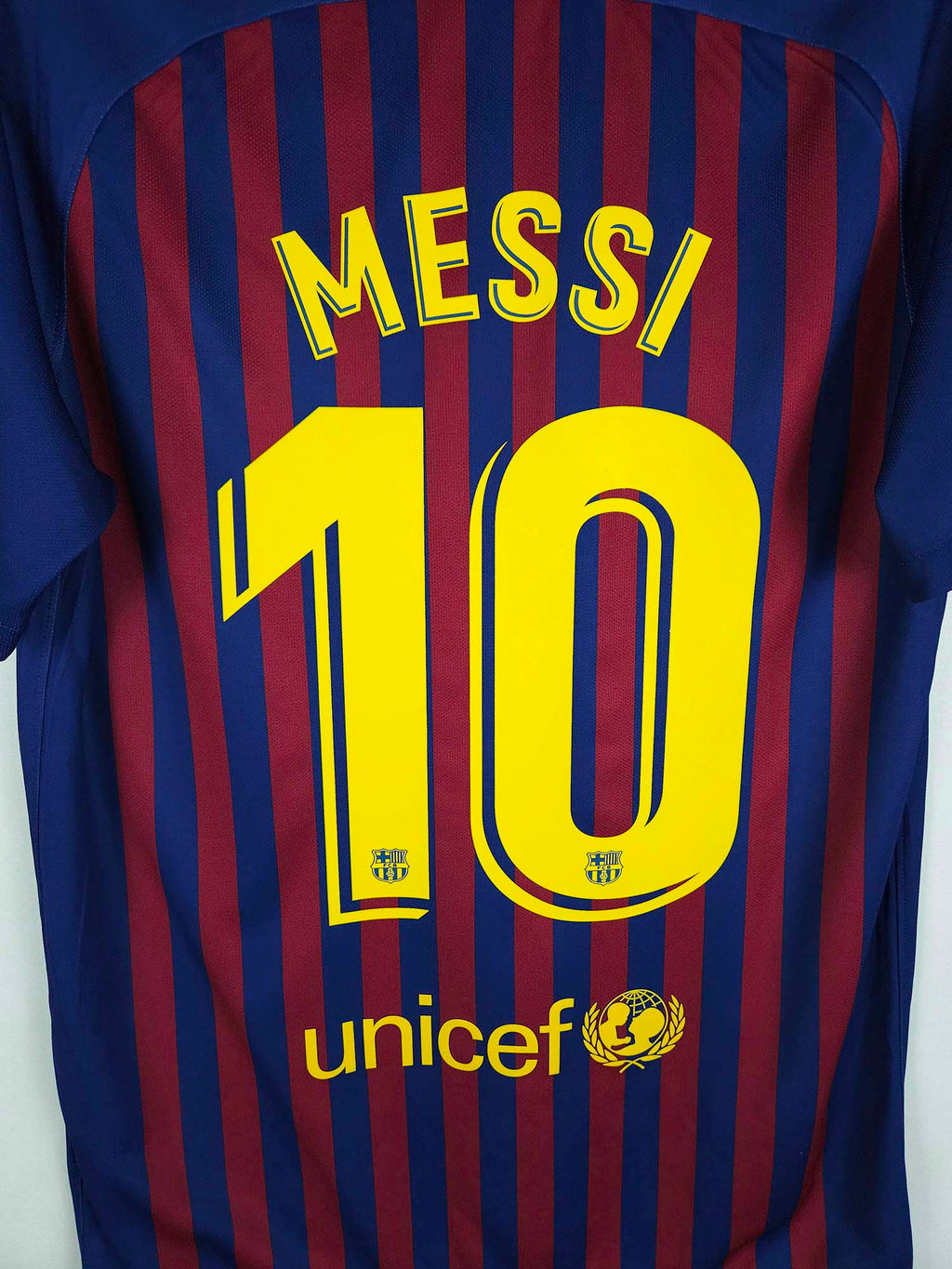 2018-19 Barcelona Home Shirt Messi #10