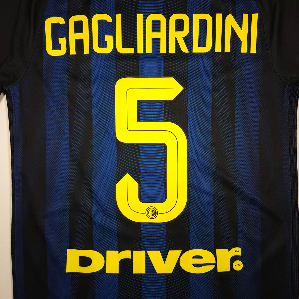 Inter Milan Home Shirt 2016-17 – Gagliardini #5 – S