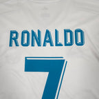 2017-18 Real Madrid Home Shirt Ronaldo #7 detailed view 8
