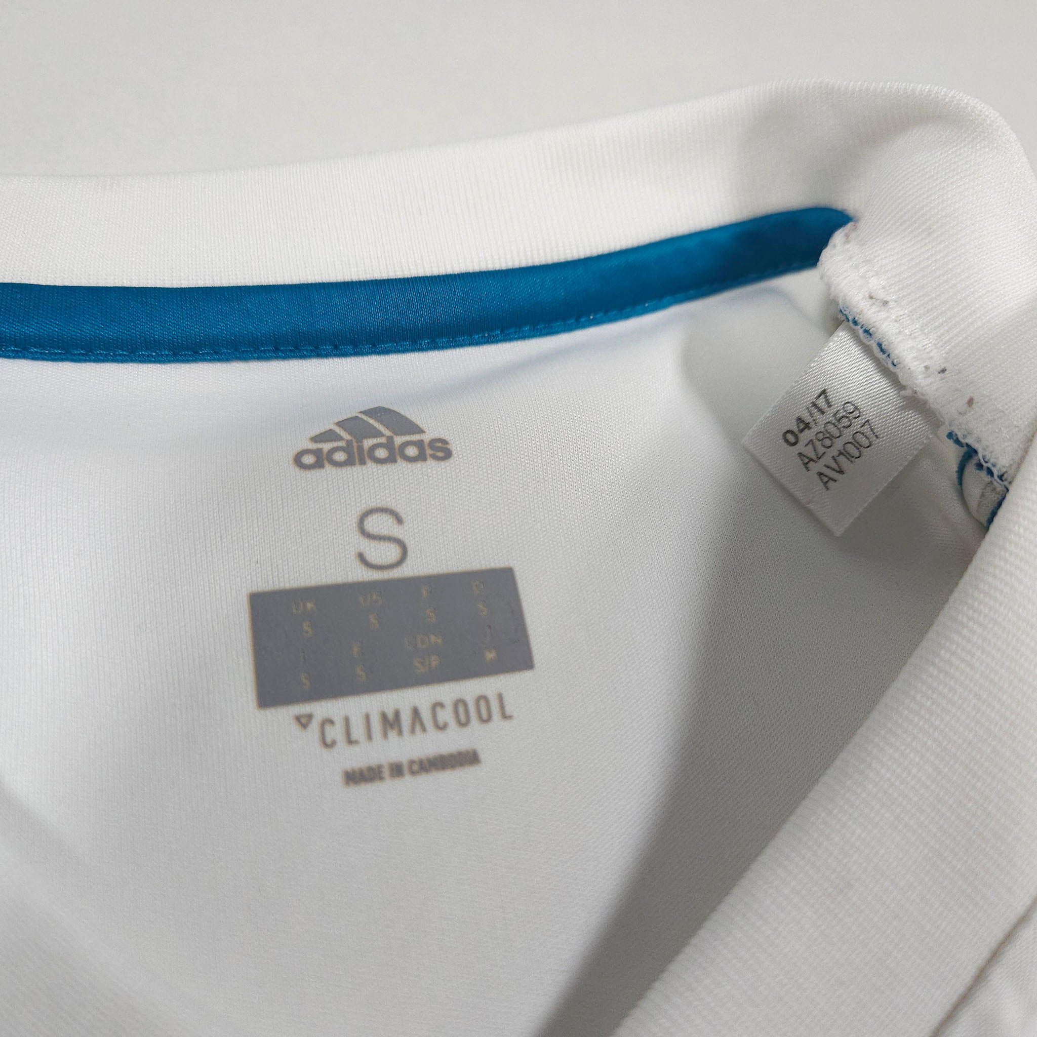 Real Madrid Home Shirt 2017-18 – Ronaldo #7 – S