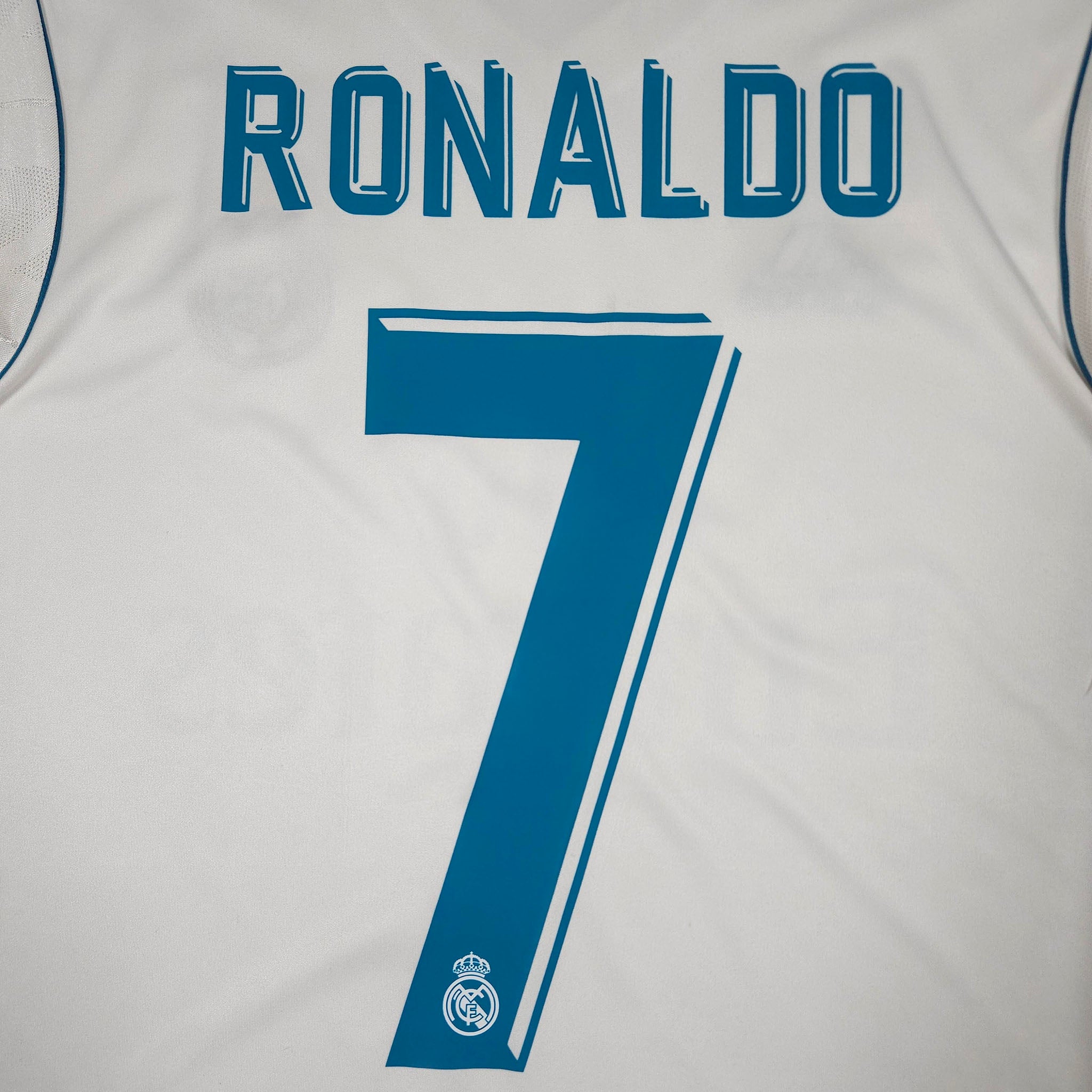 Real Madrid Home Shirt 2017-18 – Ronaldo #7 – S