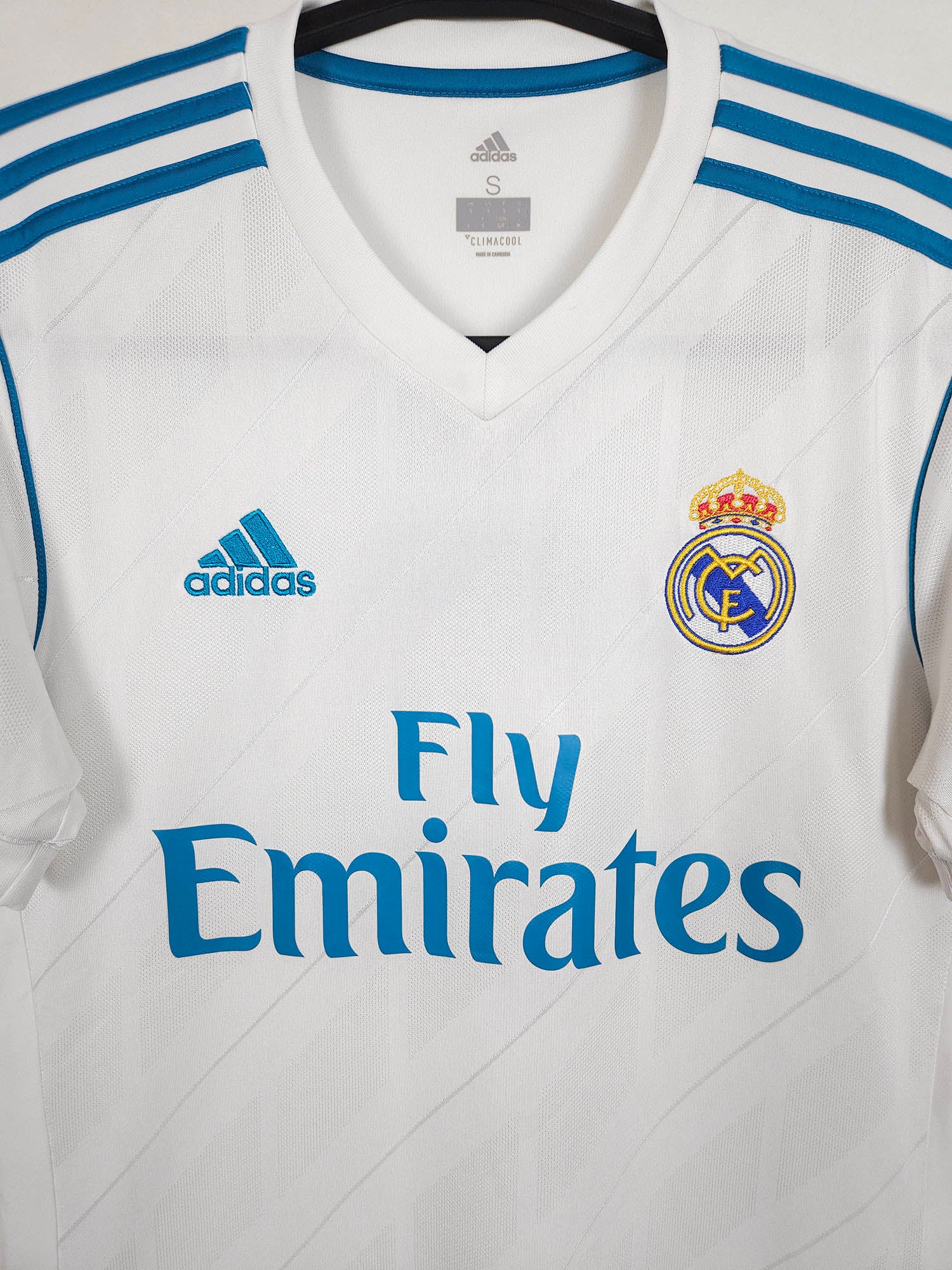 Real Madrid 2017-18 Home Shirt Ronaldo #7 | Size S
