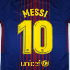 Barcelona Home Shirt 2017-18 – Messi #10 detailed view 8