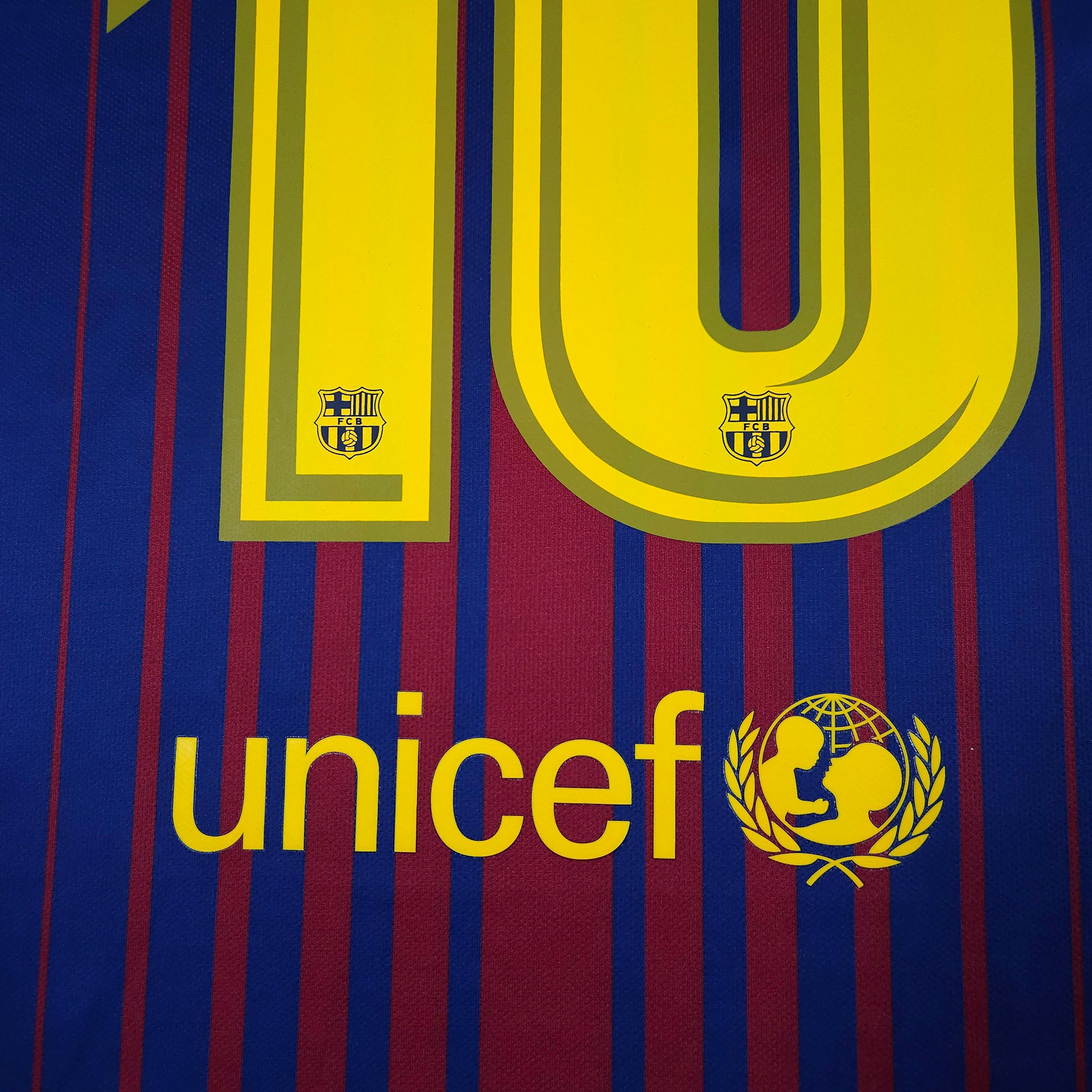 Barcelona Home Shirt 2017-18 – Messi #10 – S