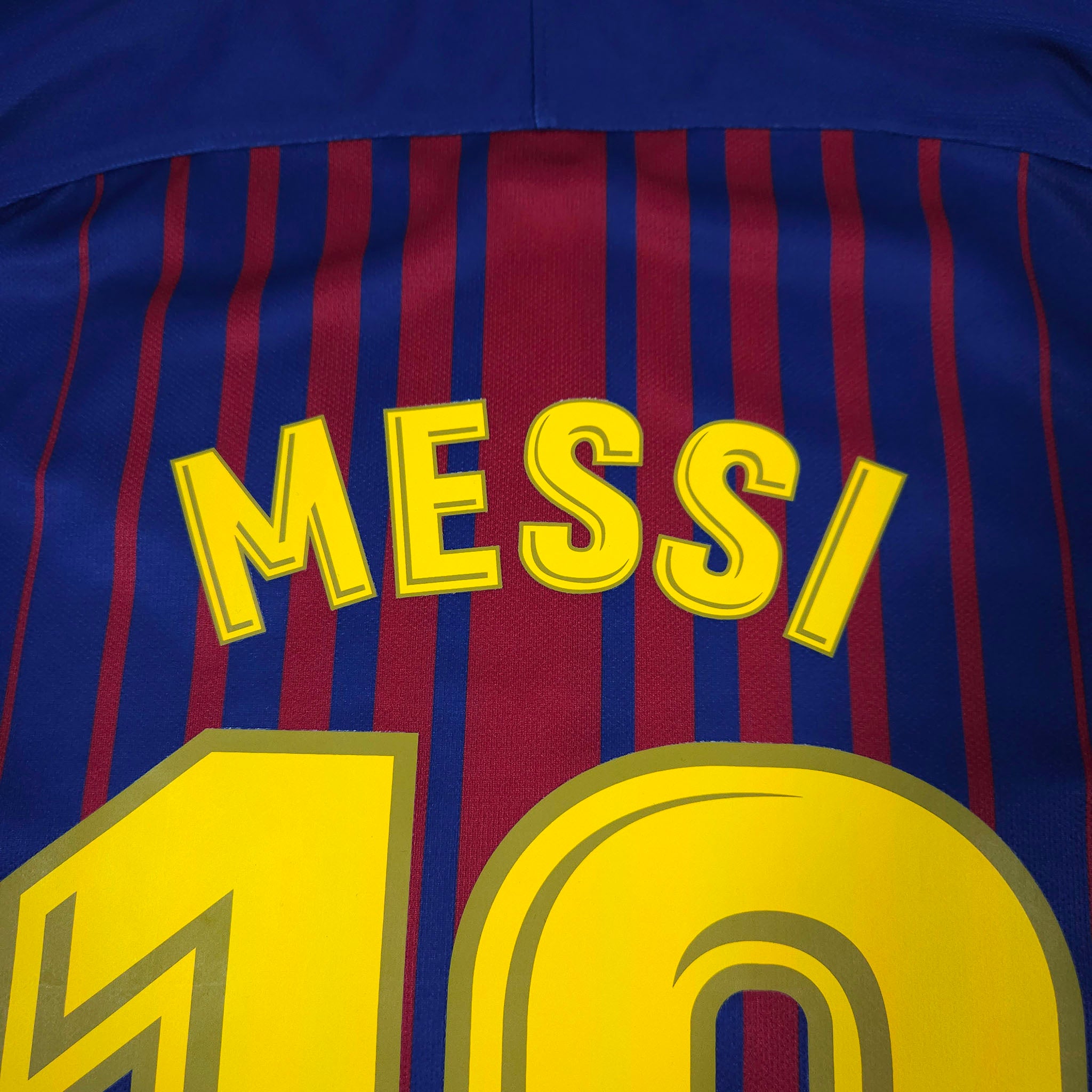 Barcelona Home Shirt 2017-18 – Messi #10 – S