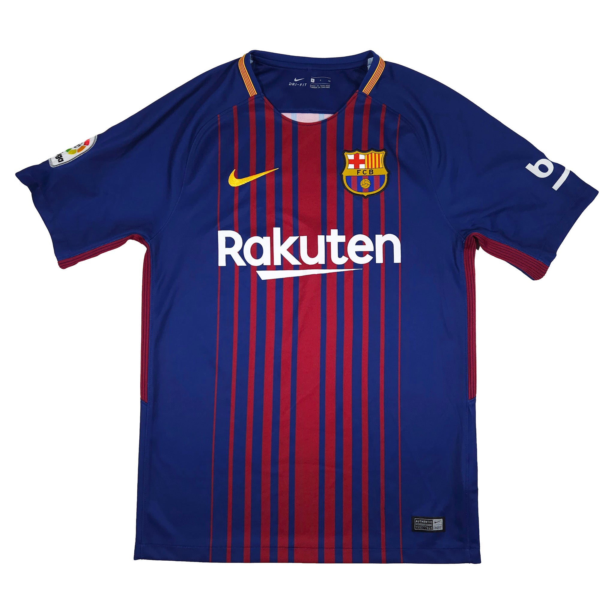 Barcelona Home Shirt 2017-18 – Messi #10 – S