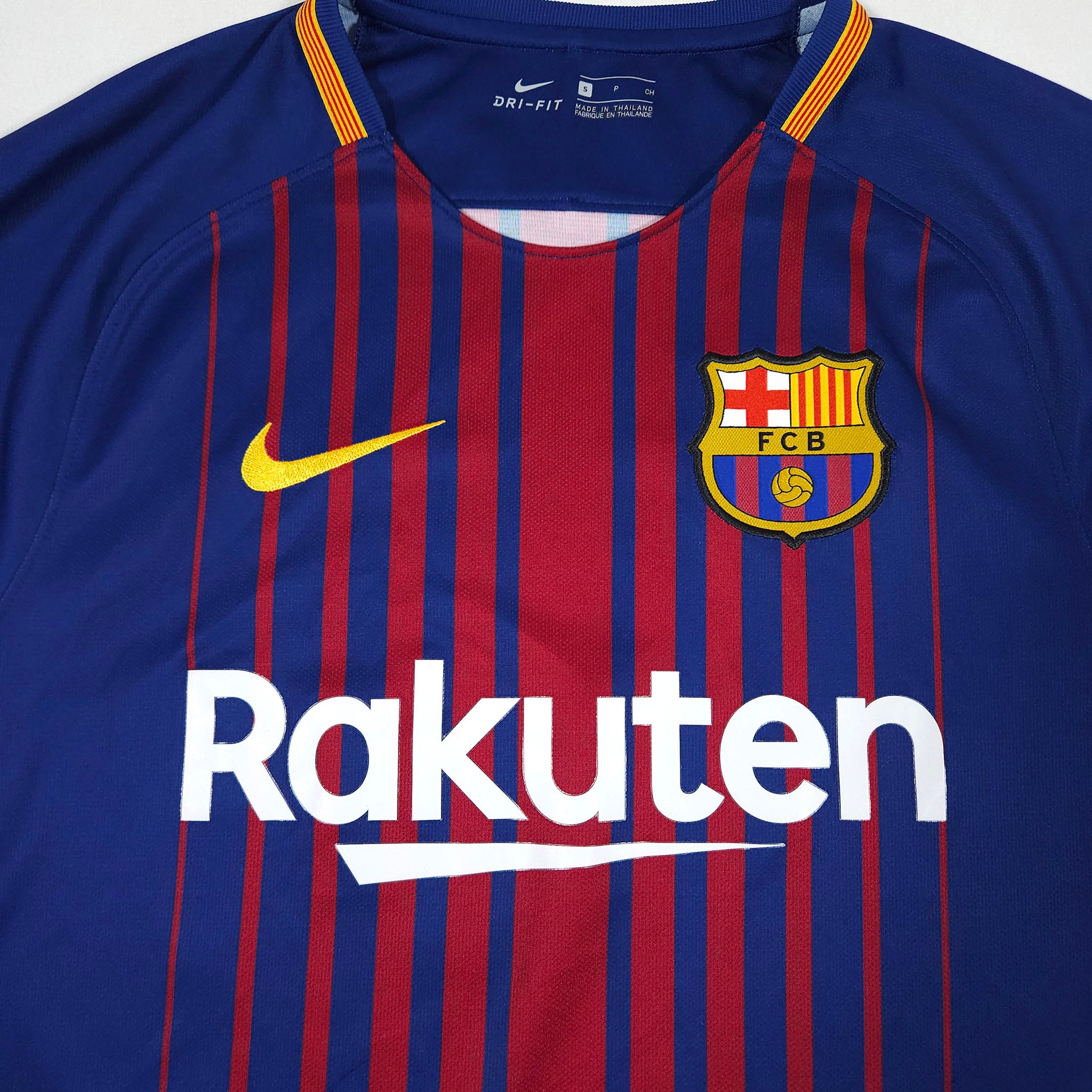 Barcelona Home Shirt 2017-18 – Messi #10 – S