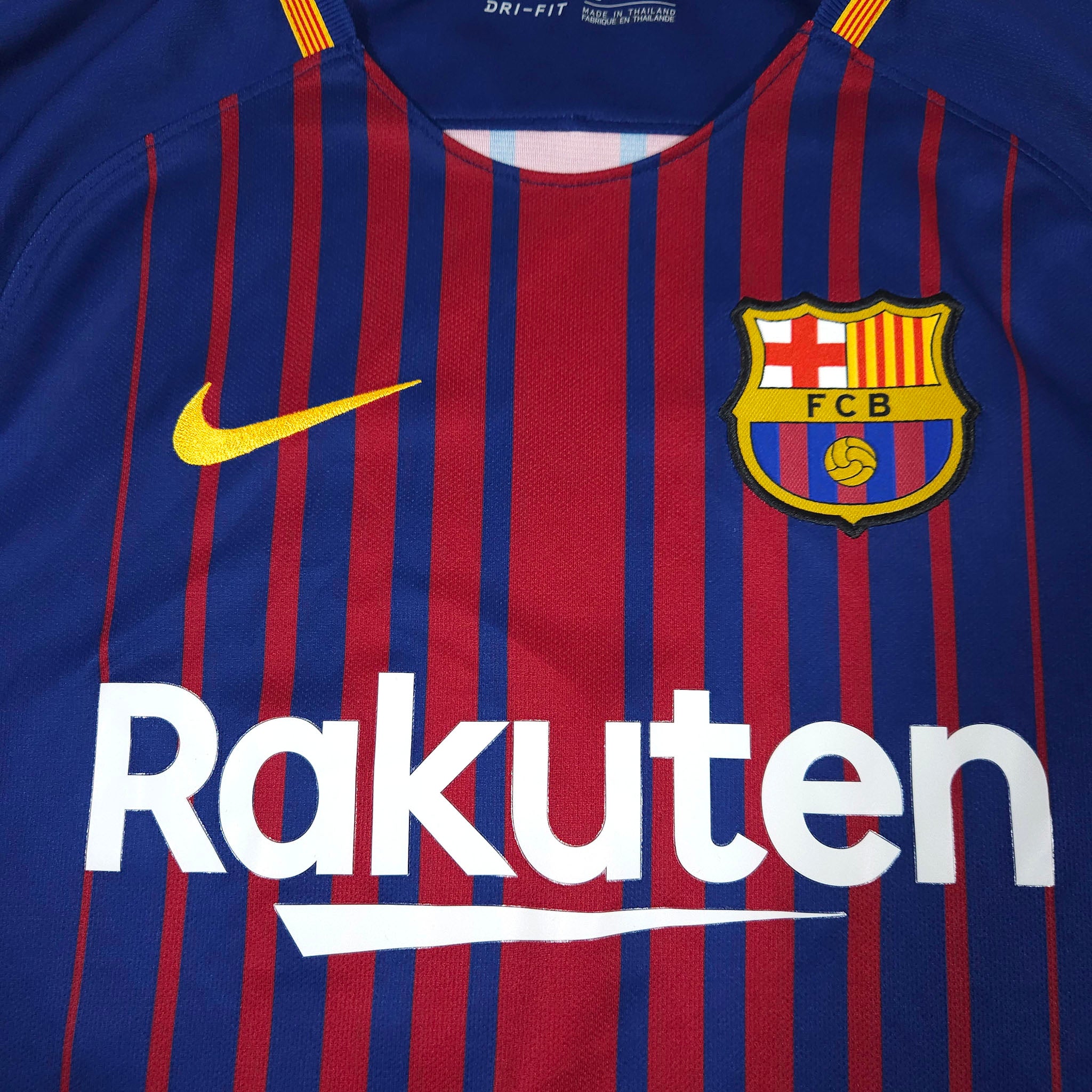 Barcelona Home Shirt 2017-18 – Messi #10 – S