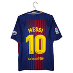2017-18 Barcelona Home Shirt Messi #10