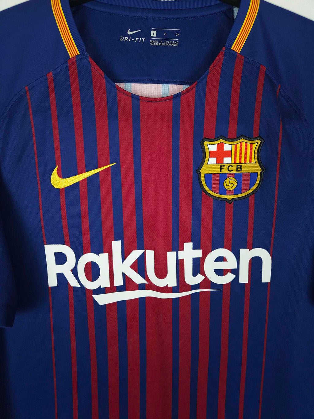 2017-18 Barcelona Home Shirt Messi #10