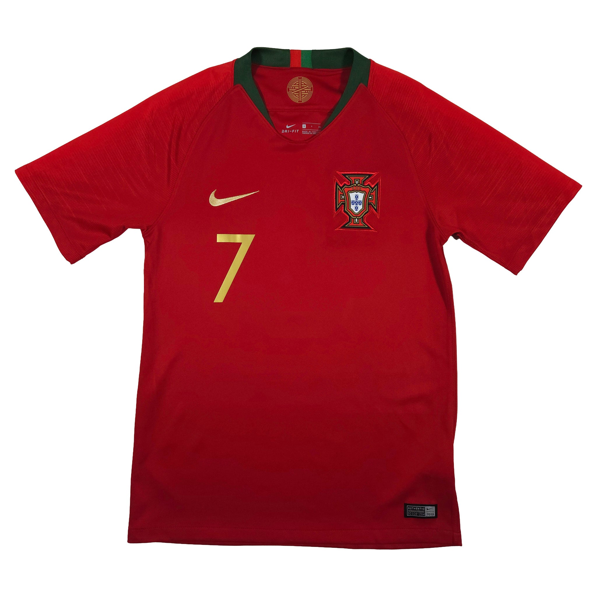 Portugal Home Shirt 2018-19 – Ronaldo #7 – S