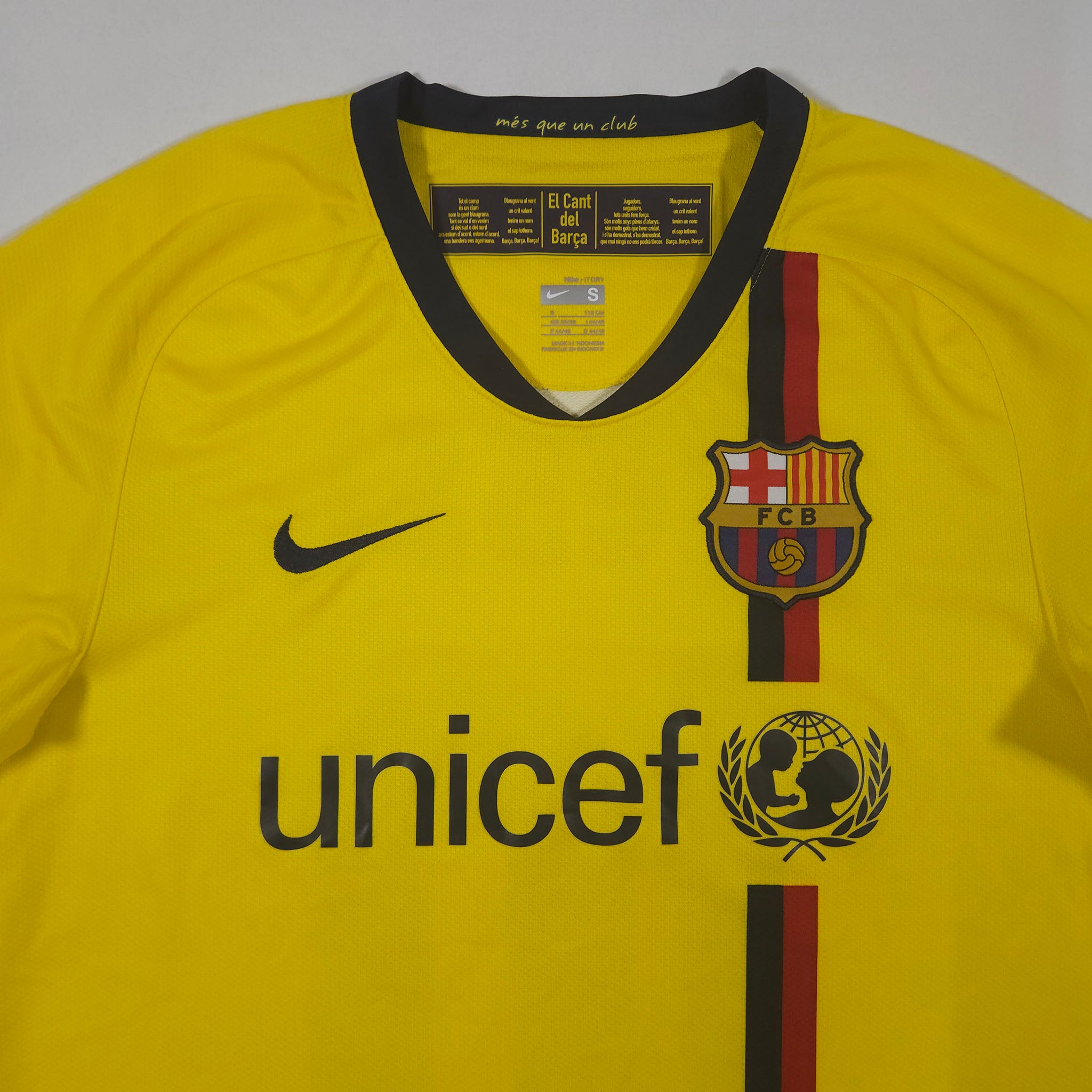 Barcelona Away Shirt 2008-09 – Messi #10 – S