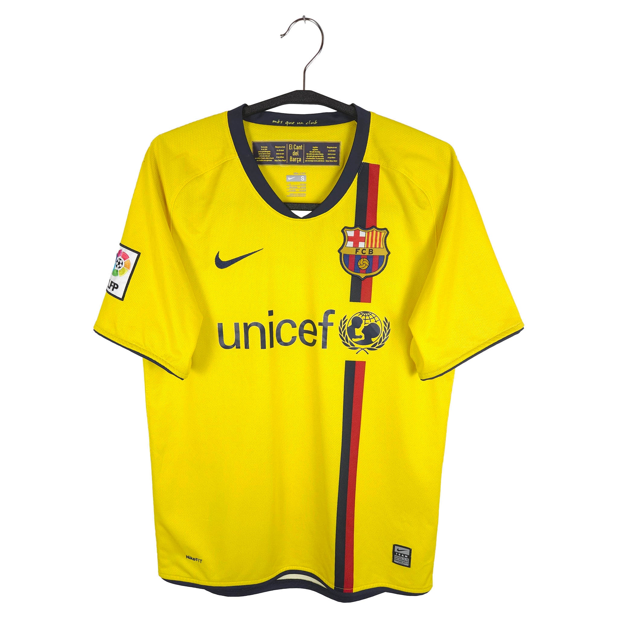 2008-09 Barcelona Away Shirt Messi #10