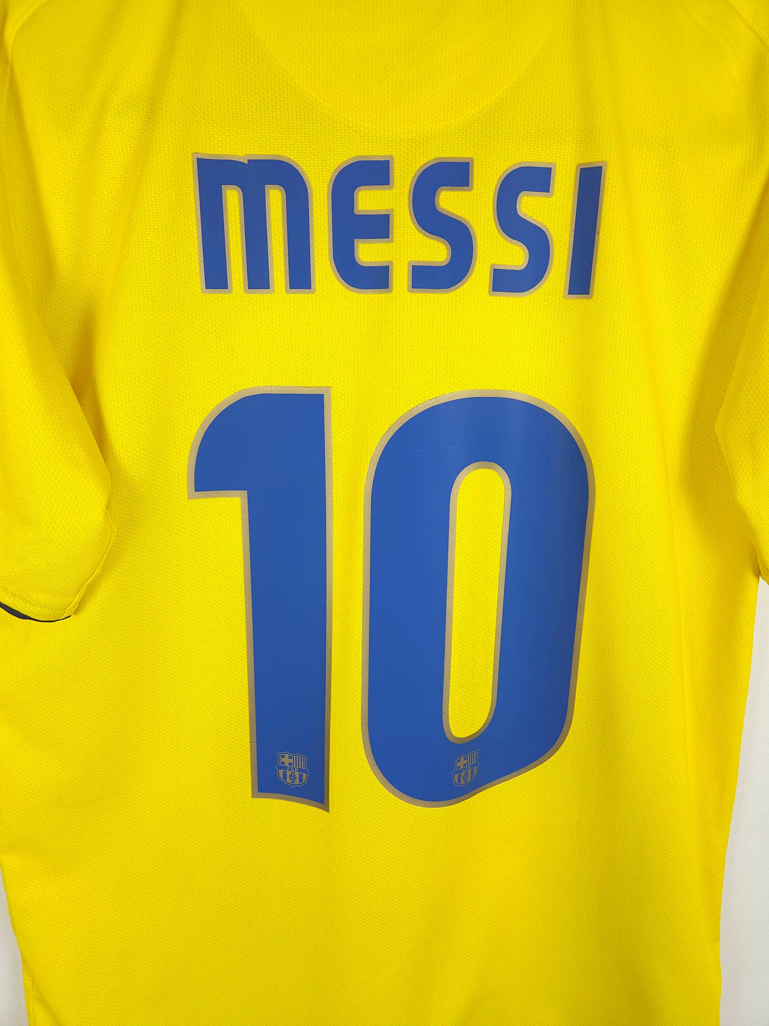 2008-09 Barcelona Away Shirt Messi #10