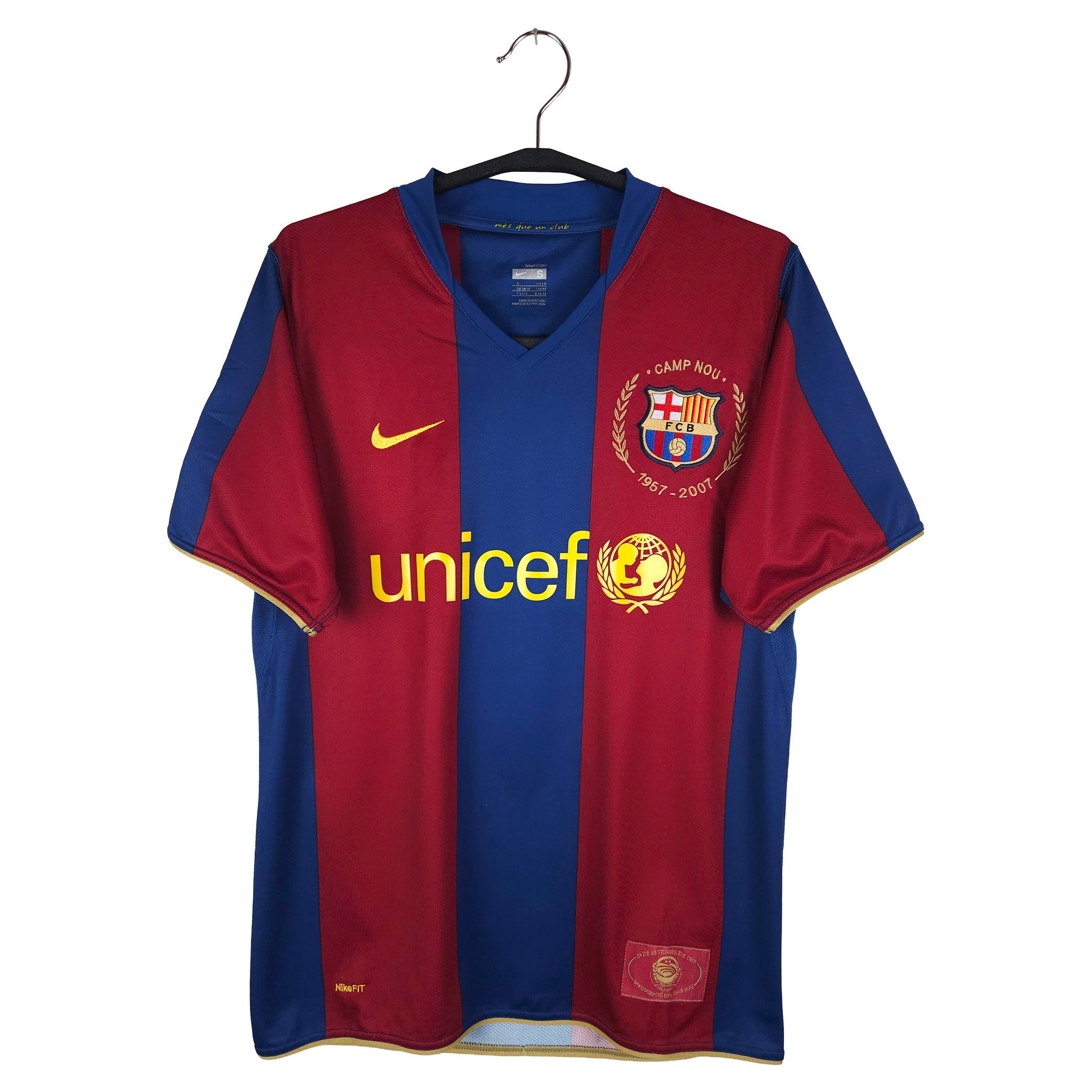 2007-08 Barcelona Home Shirt Messi #19