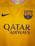 2015-16 Barcelona Away Shirt Messi #10 (Pro) - detailed view