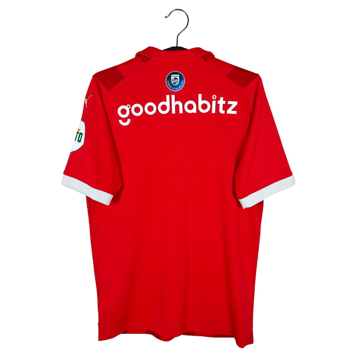 2023-24 PSV Home Shirt - back view