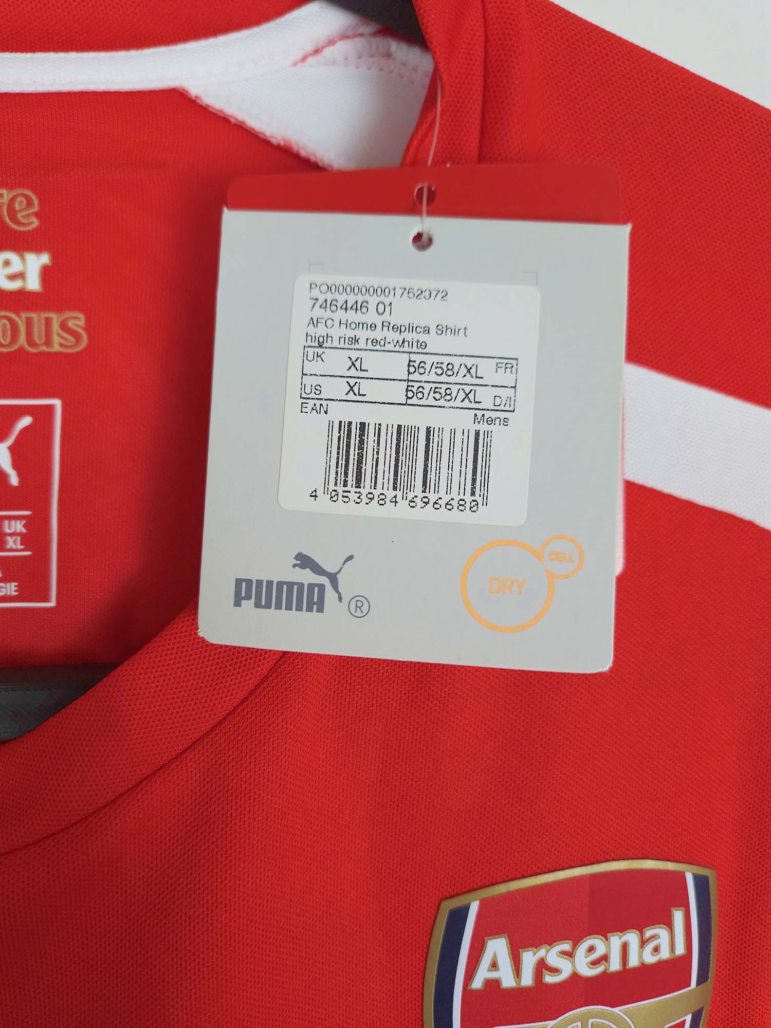 Arsenal thuisshirt 2014-15