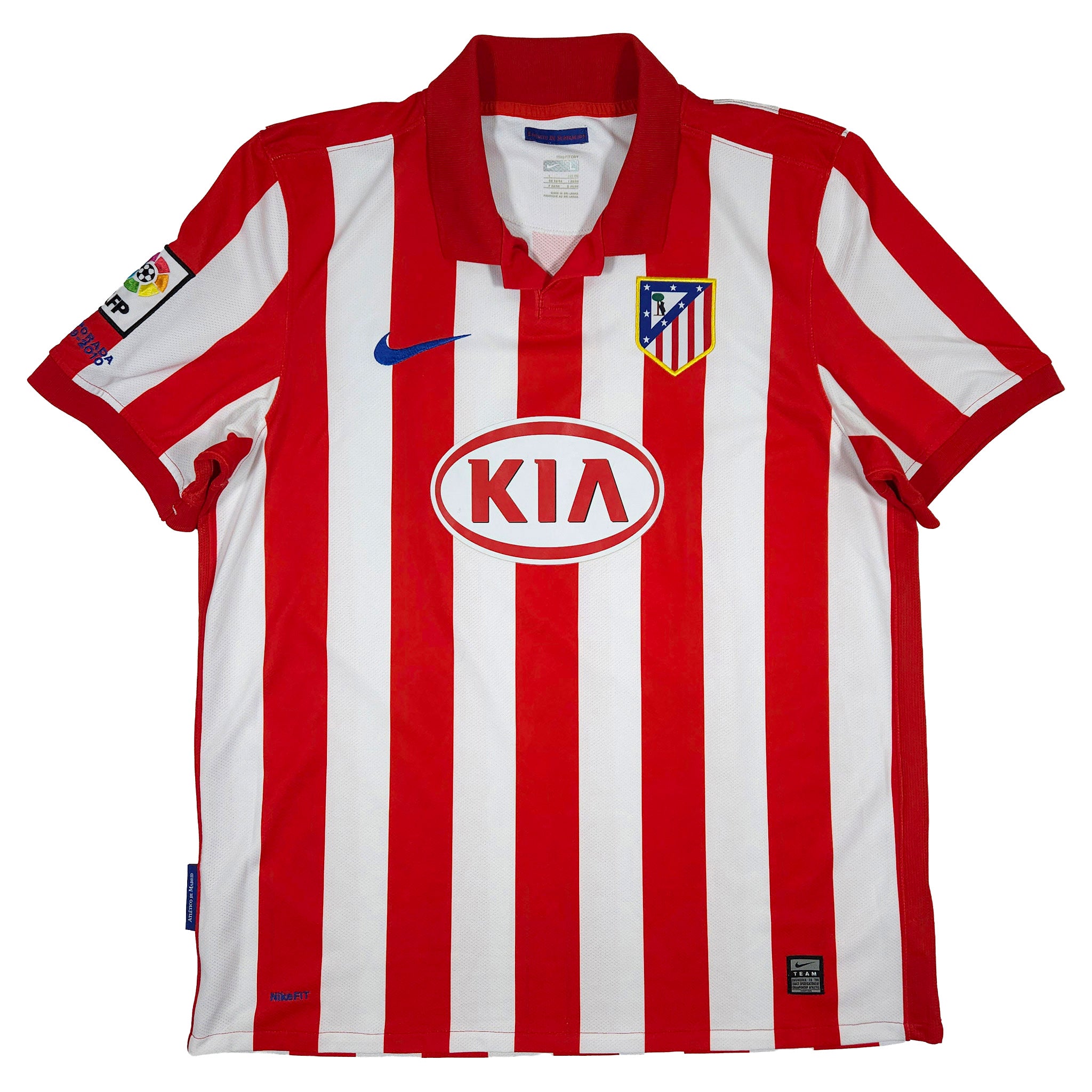Atletico Madrid Home Shirt 2009-10 – L