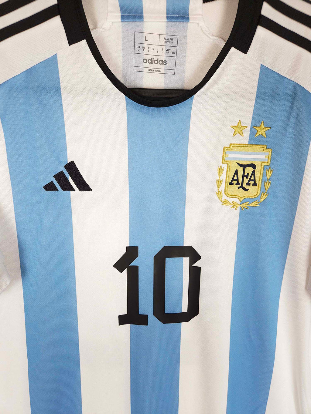 2022-23 Argentina Home Shirt Messi #10