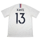 France Away Shirt 2018 – Kante #13 back view
