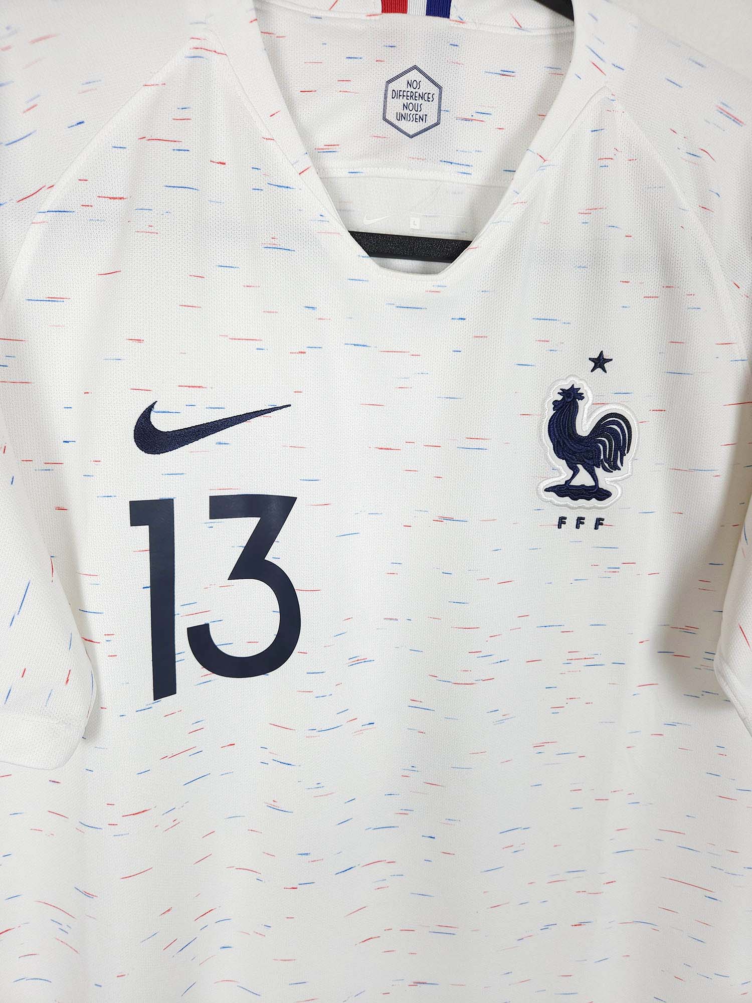 2018 France Away Shirt Kante #13