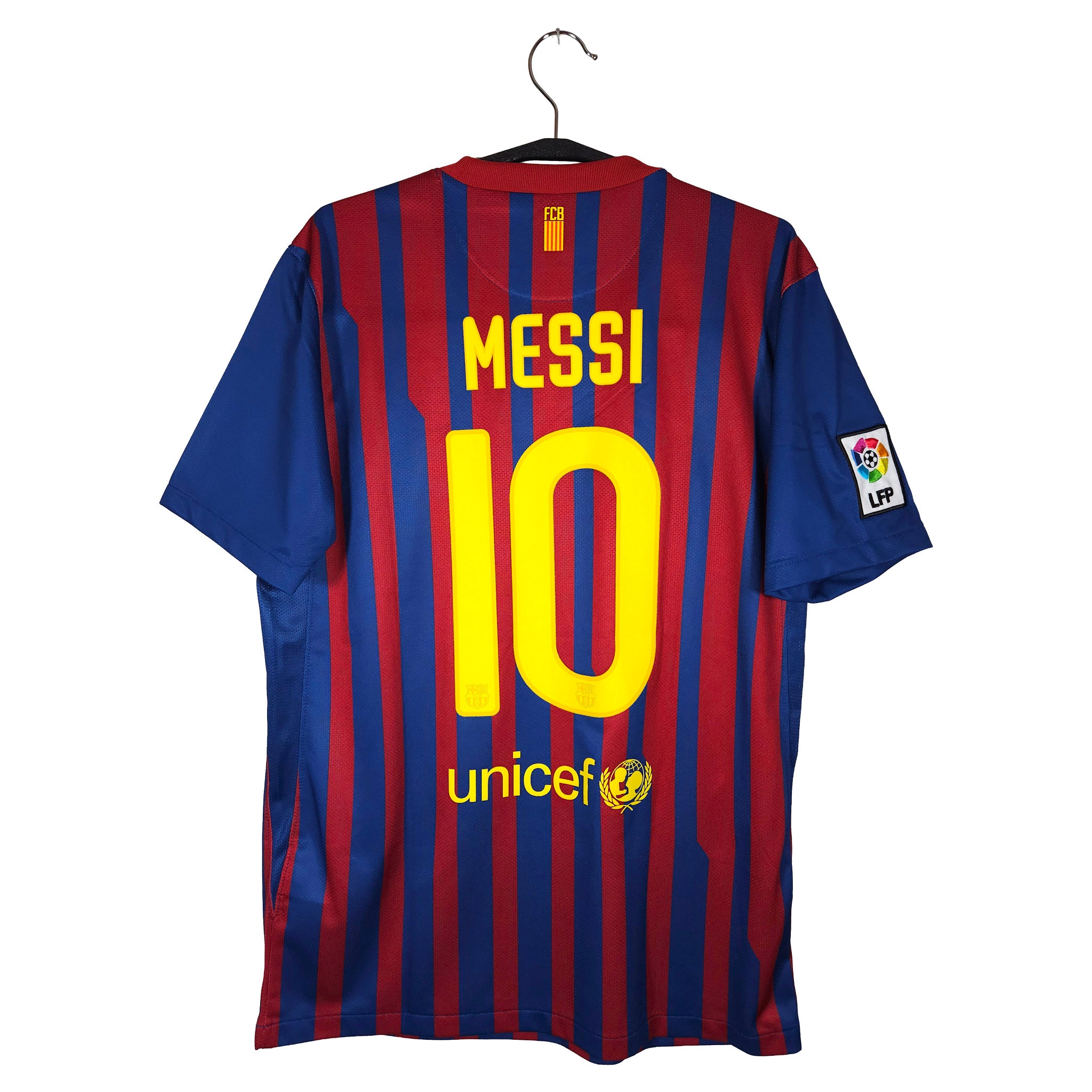 Barcelona 2011-12 Home Football Shirt | Lionel Messi