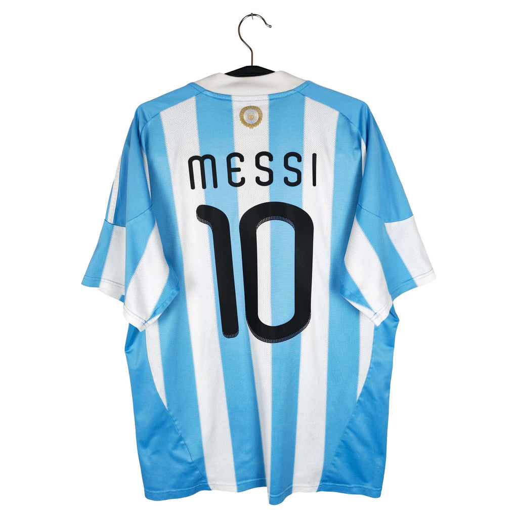 2010-11 Argentina Home Shirt Messi #10